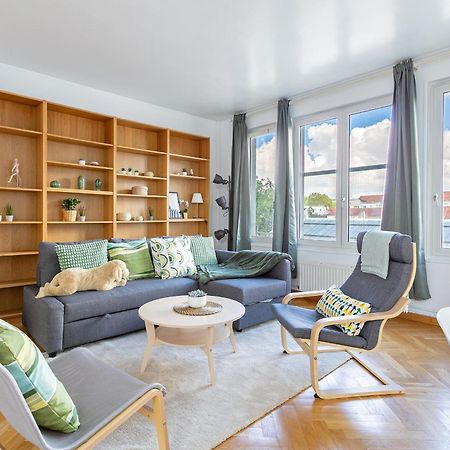 Parisian Penthouse With Large Terrasse Apartment พิแอร์ฟิตต์-ซัวร์-แซน ภายนอก รูปภาพ